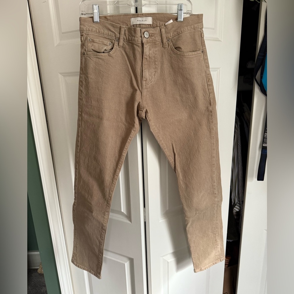 PacSun Men’s Slim Jeans - Tan